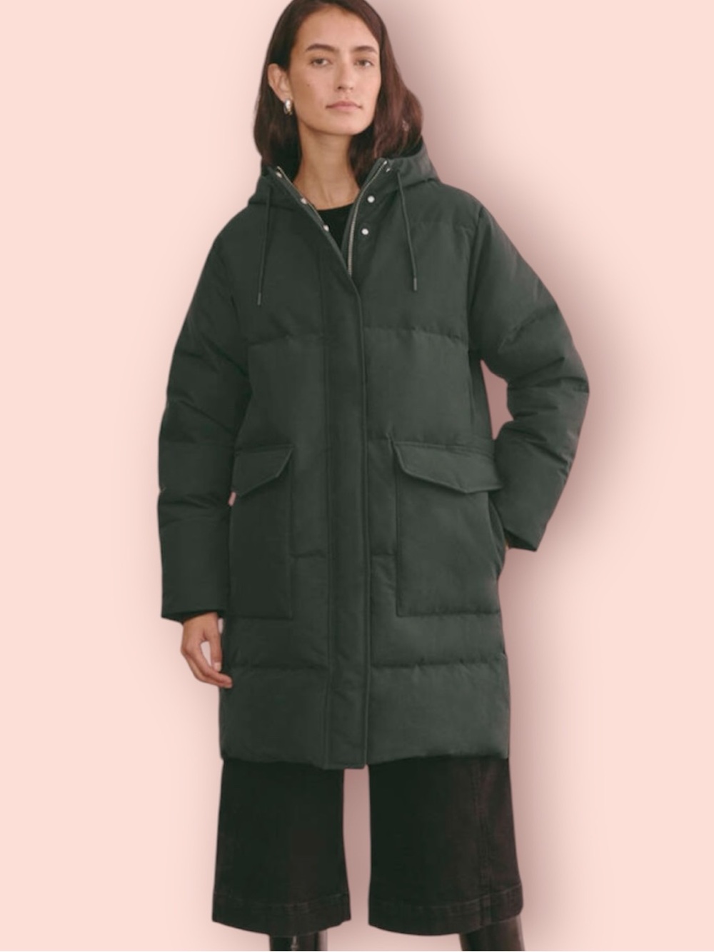 EVERLANE Renew The Long Puffer Coat